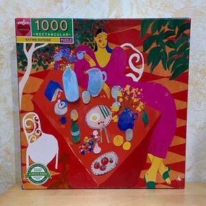 Eeboo Eating Outside - 1000 Piece Puzzle